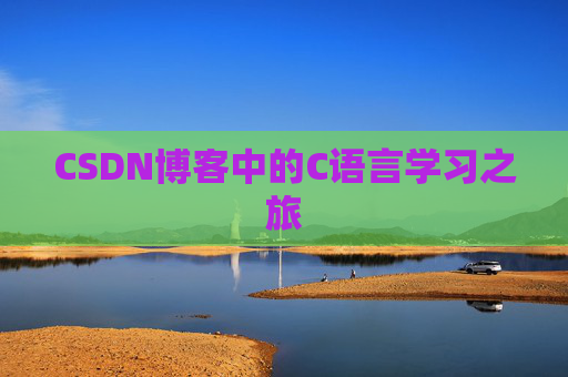 CSDN博客中的C语言学习之旅